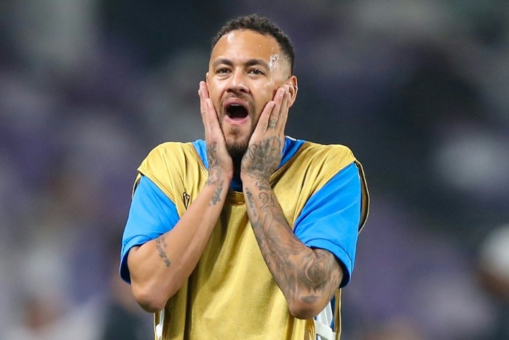 Neymar is set to return to boyhood club Santos. AFP