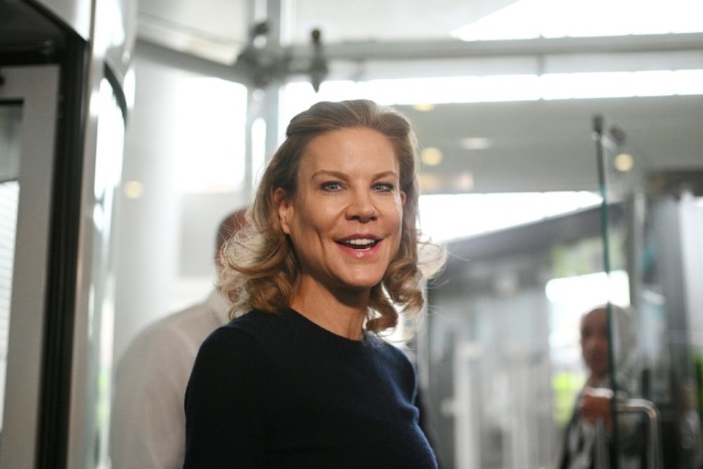 Amanda Staveley is the public face of the Saudi-led takeover of Newcastle United. AFP