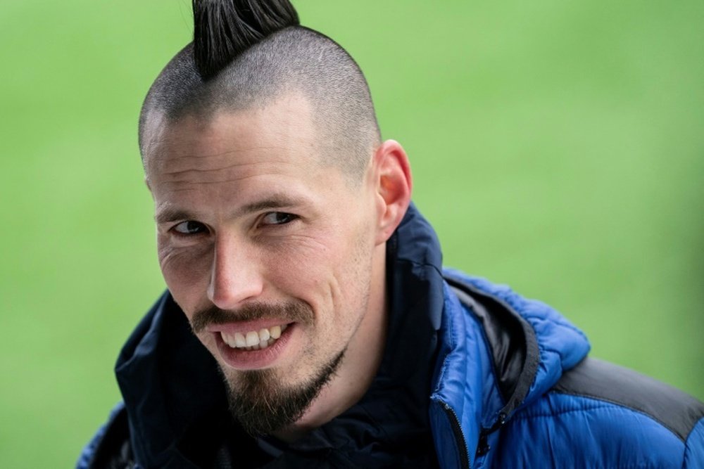 Marek Hamsik has been included in Slovakia's 26 ma Euro 2020 squad. AFP