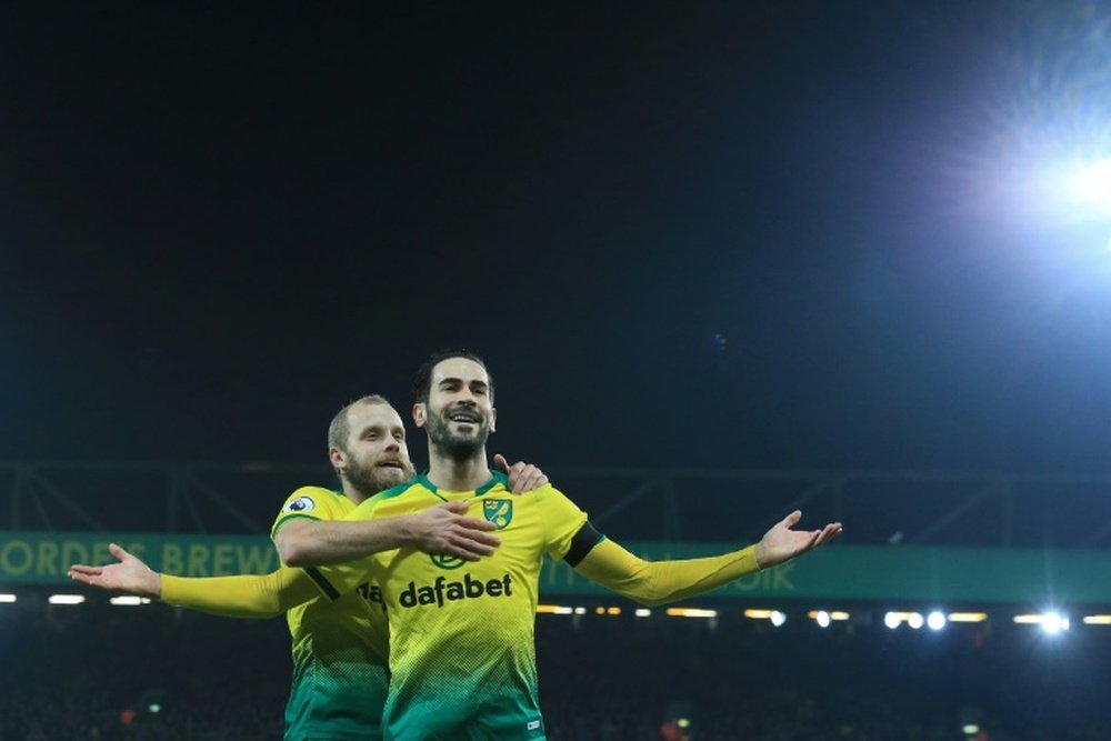 Norwich drew 2-2. AFP