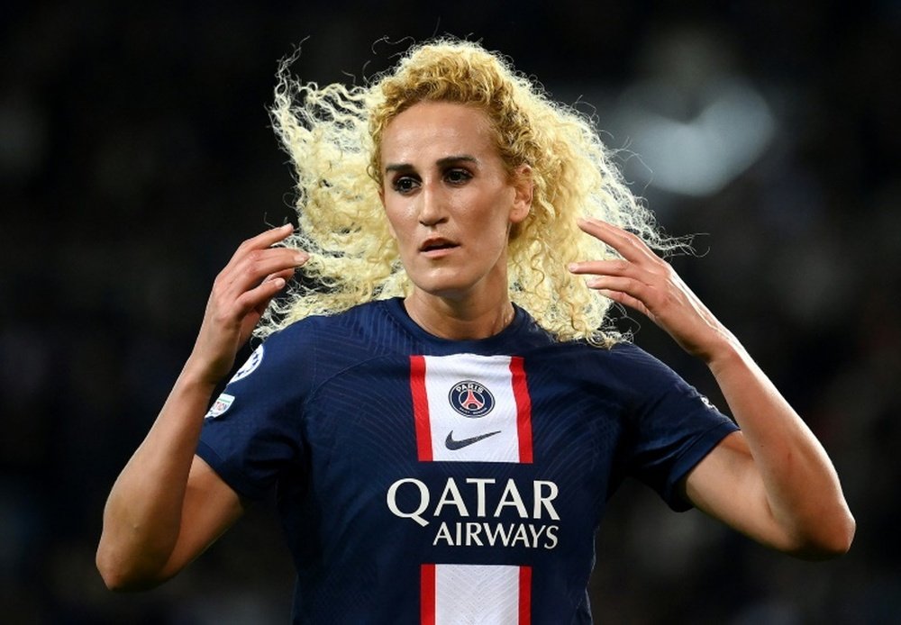 Kheira Hamraoui will leave PSG at end of contract. AFP