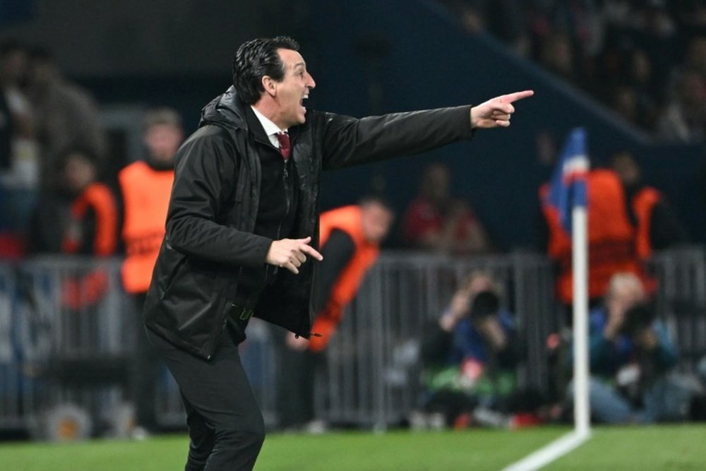 Emery believes his side can reach the Champions League semi-finals. AFP