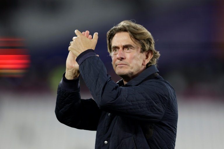 Frank has made a bright start as Tottenham boss. AFP
