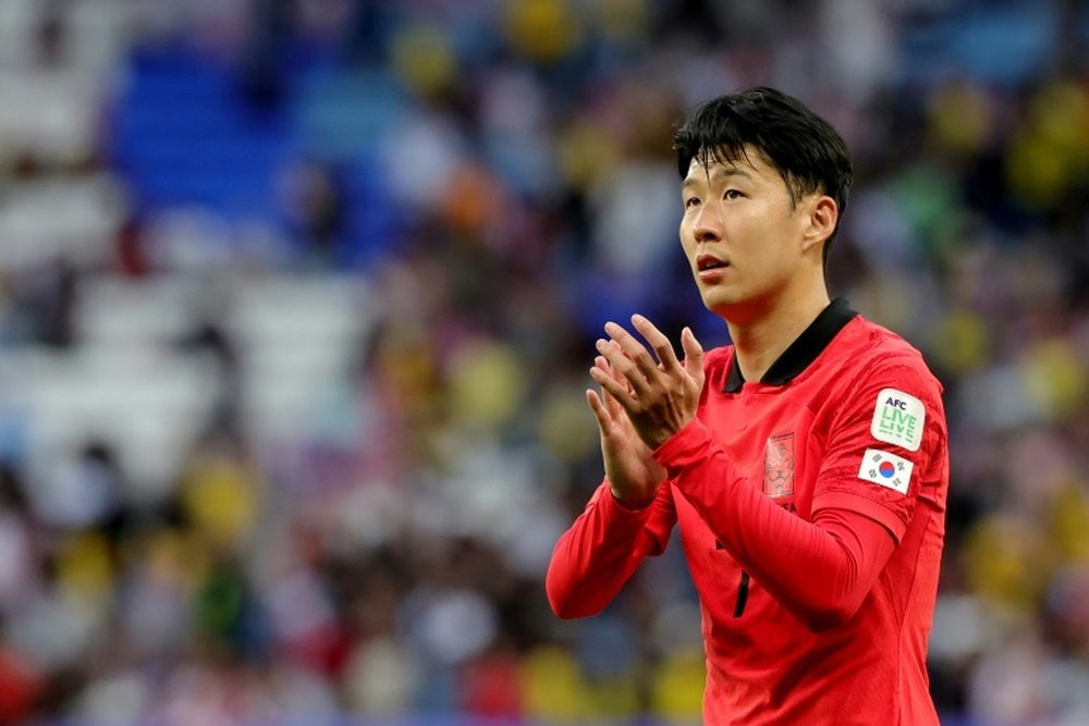 South Korea advanced to the knockout rounds of the Asian Cup. AFP