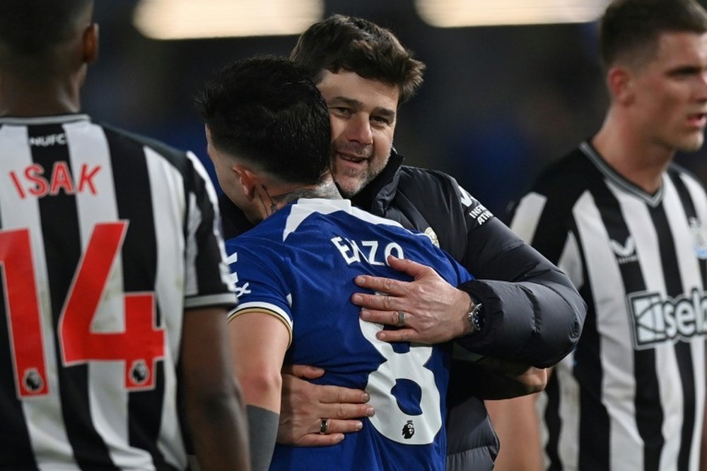 Chelseas 3-2 win over Newcastle eased the pressure on Pochettino.AFP