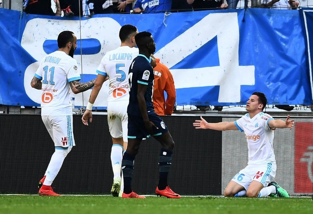 Thauvin was instrumental in Marseille's victory. AFP