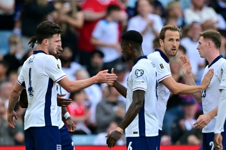 L'Angleterre laborieuse bat Andorra et prolonge son parcours parfait vers la Coupe du Monde. AFP