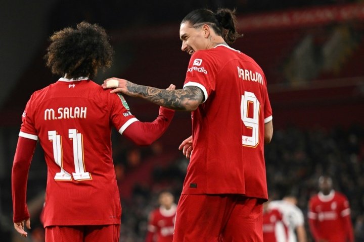 Liverpool's Salah, Nunez in contention for League Cup final