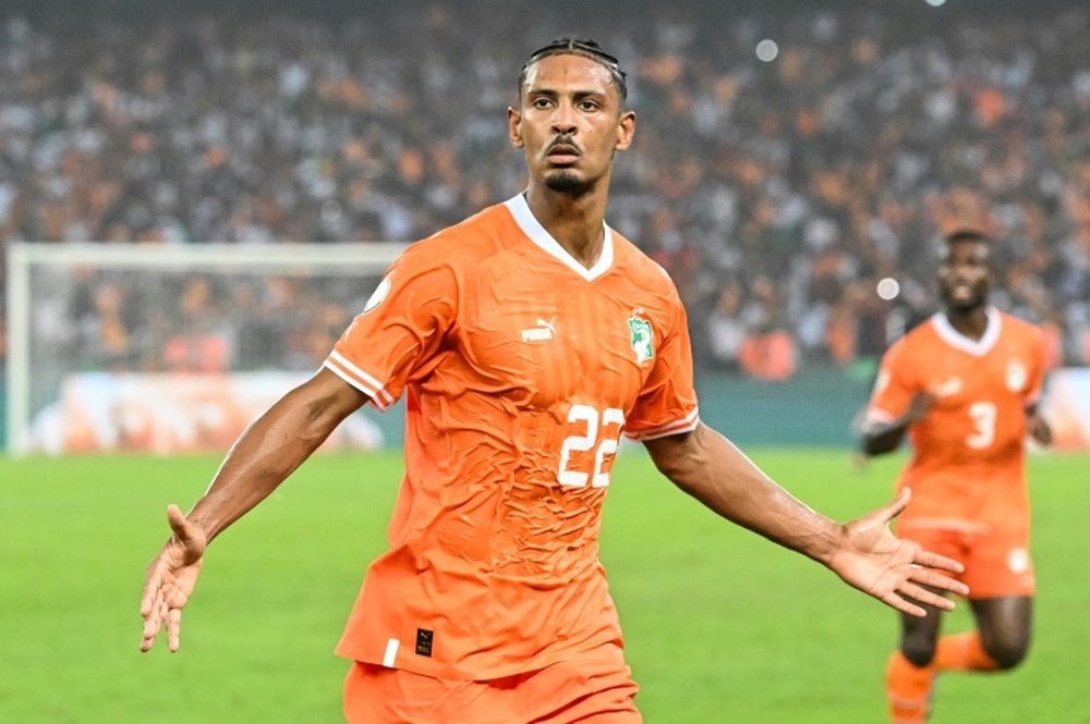 Haller was the host country's match-winner in the semi-final against the DR Congo. AFP
