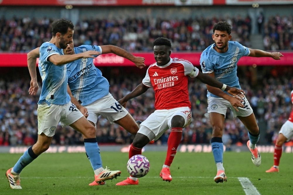 Arsenal are already trailing Liverpool by five points. AFP