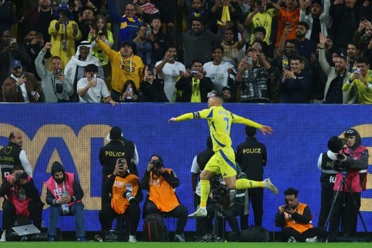 Ronaldo turned 40 last week with his current contract due to end in June 2025. AFP
