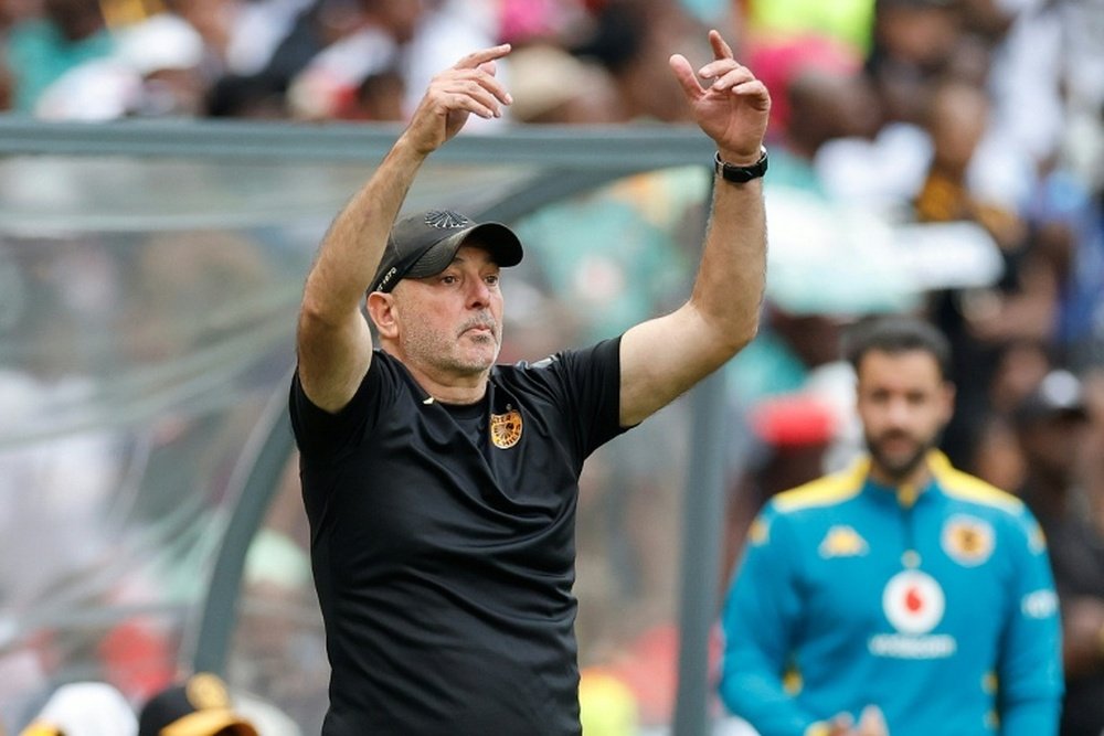 Nasreddine Nabi helped Kaizer Chiefs end this year a trophy drought since 2015. AFP