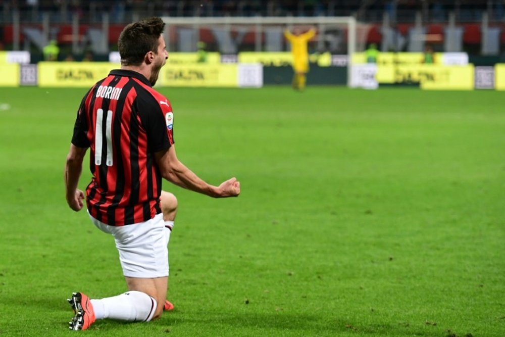 Italy's Borini leaves AC Milan for Verona. AFP