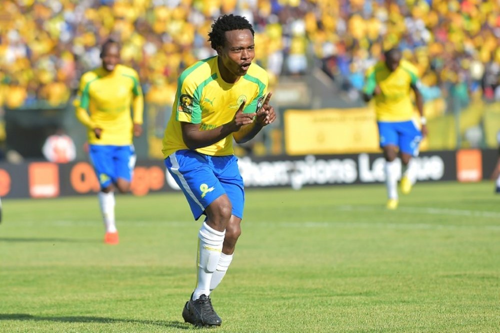 Mamelodi Sundowns now have a six-point lead in the South African Premiership. AFP