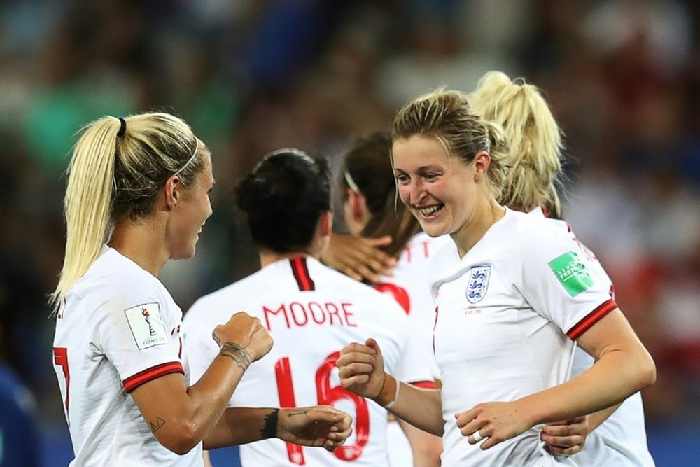 England secured a huge 2-0 win over Japan on Wednesday night. AFP