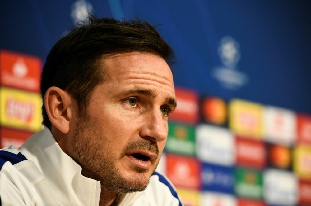Lampard 'confident' his youngsters can pass Ajax test. AFP