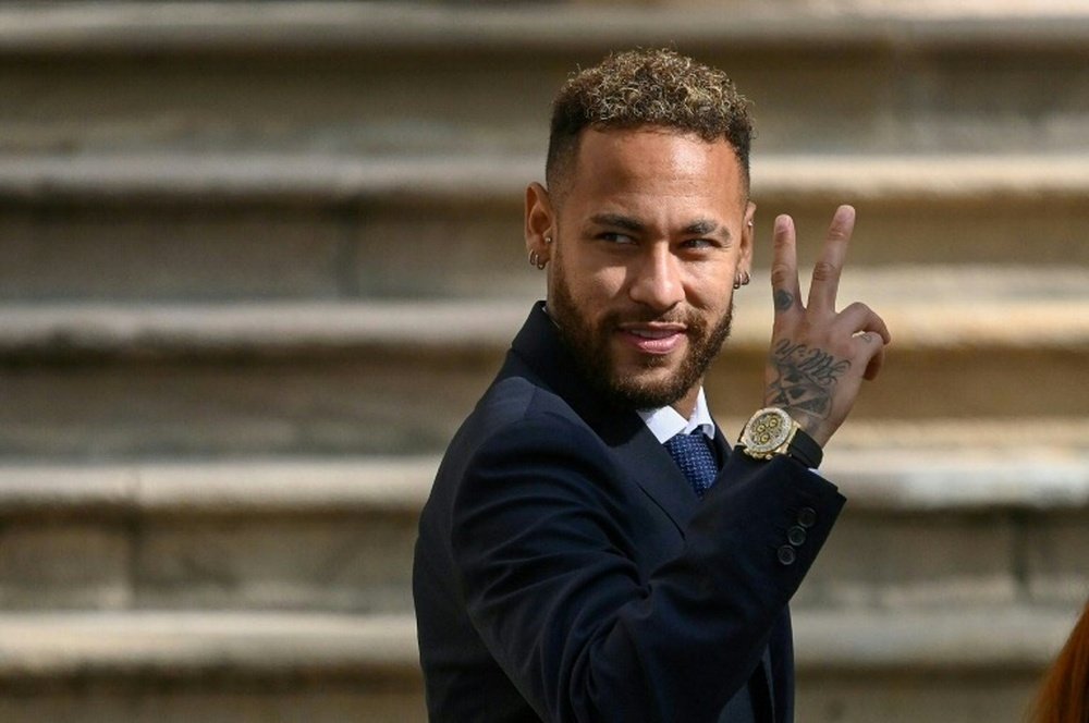 Neymar has been acquitted of corruption charges. AFP
