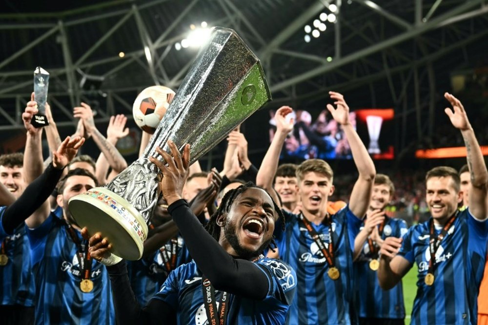 Lookman's treble took his tally in two seasons with the club to 30. AFP