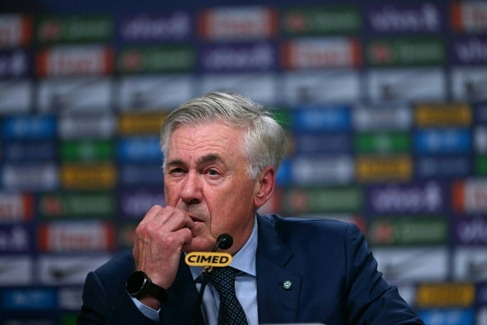 Ancelotti named the Brazil squad for the matches against Chile and Bolivia. AFP