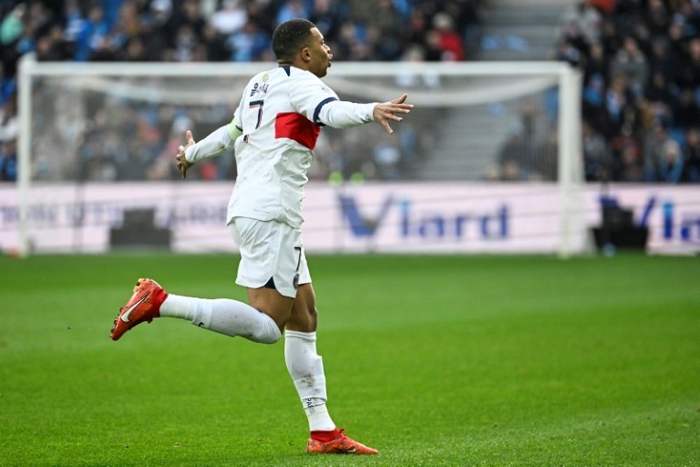 PSG move four points clear of second-placed Nice in the table. AFP