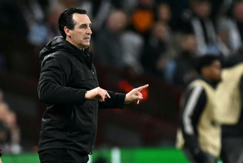 Unai Emery is targeting more Champions League nights with Aston Villa. AFP