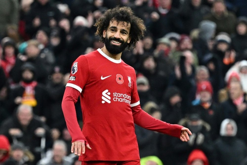 Salah has scored 52 goals for Egypt. AFP