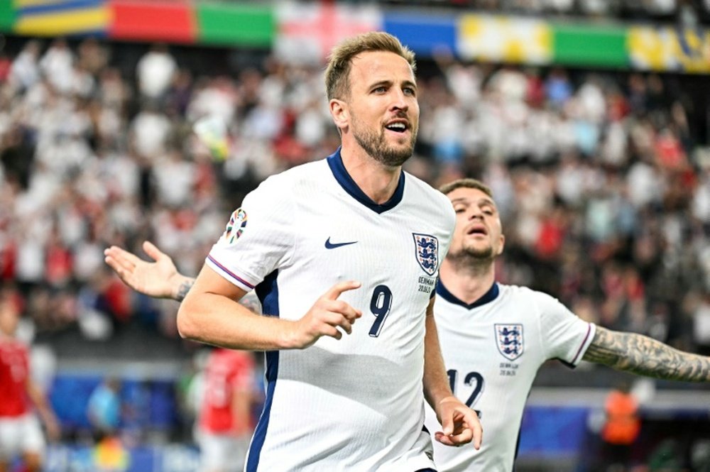 Kane scored his 47th goal in 50 games for club and country this season. AFP