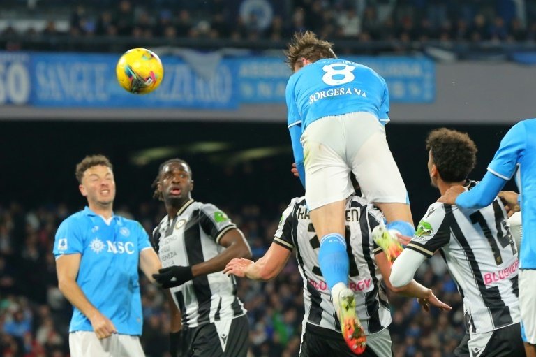 Napoli miss chance to extend Serie A lead with Udinese stalemate