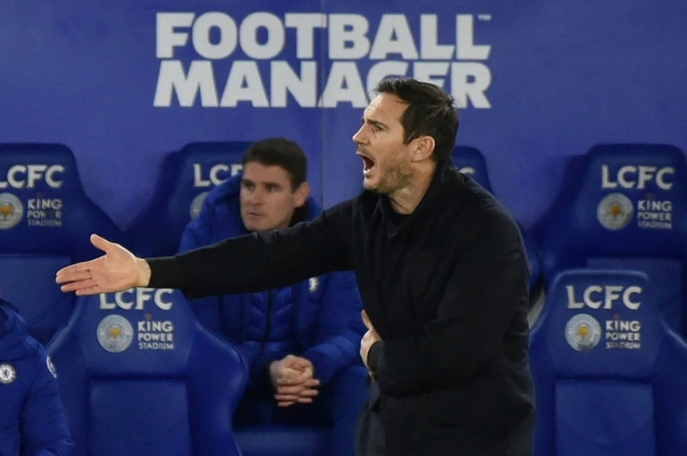 Under-pressure Lampard ignoring talk over his Chelsea future. AFP