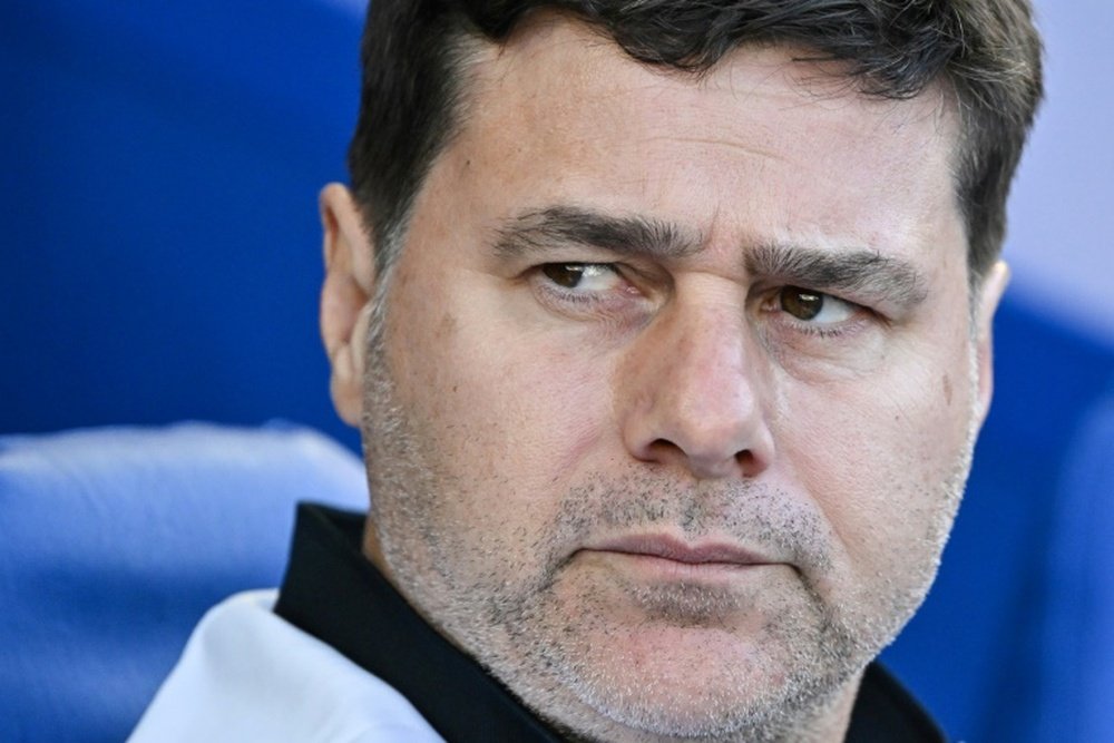 Pochettino had a year left on his Chelsea contract. AFP