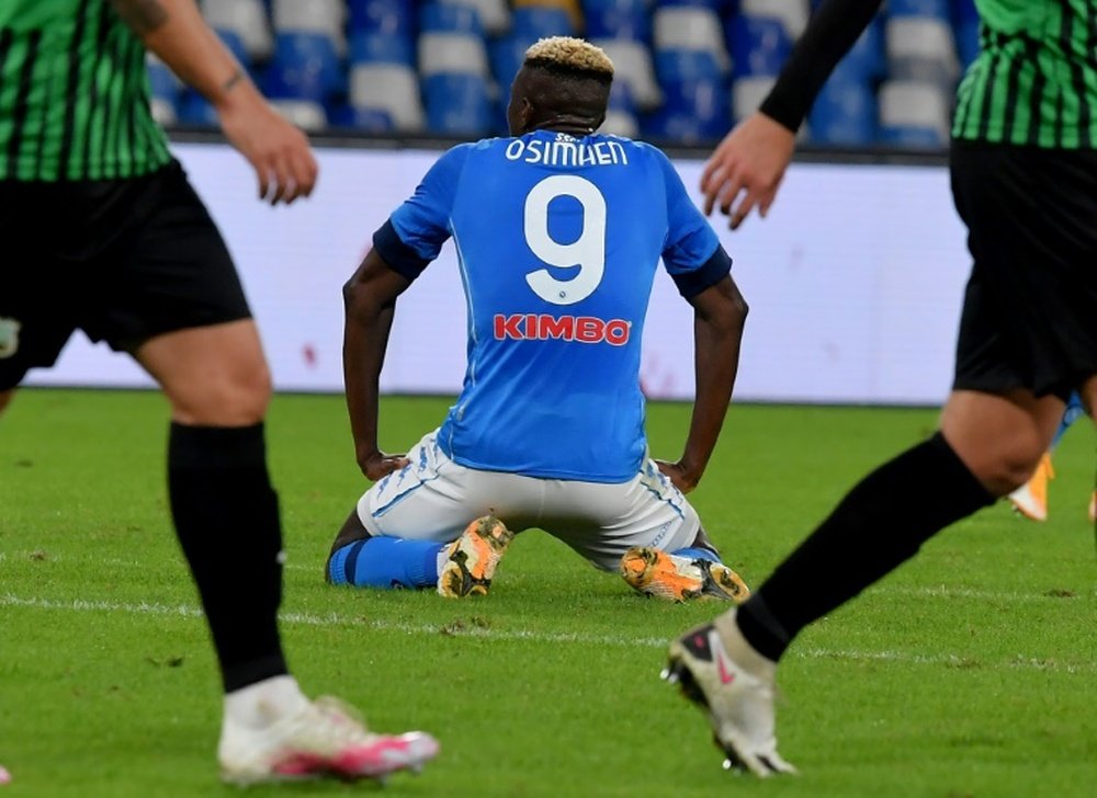 'Embarrassing' Osimhen faces Napoli sanctions for breaching Covid rules in Nigeria. AFP