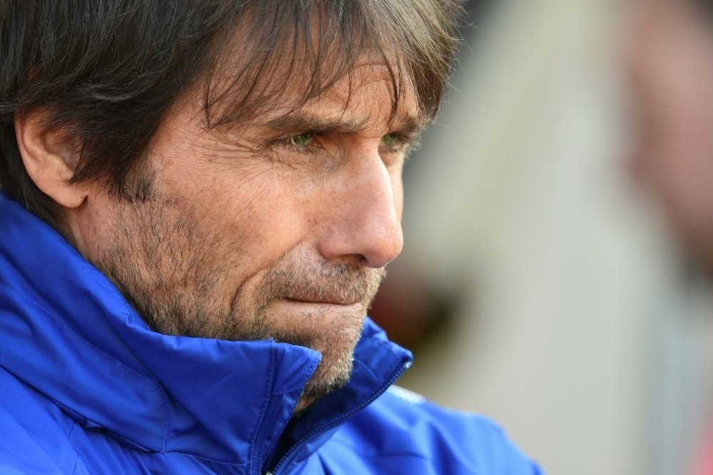 Conte praised the set-up at City. AFP