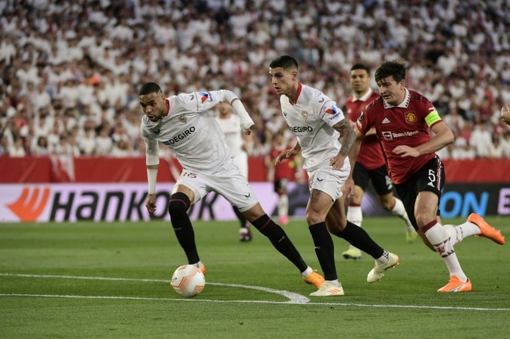 Man Utd collapse at Sevilla in Europa League while Juventus hold off Sporting. AFP