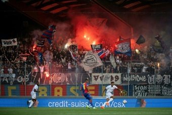 The mayor of Nice, Christian Estrosi, said Tuesday that he did not want Basel fans coming to Nice for a Europa Conference League quarter-final second leg on April 20th.