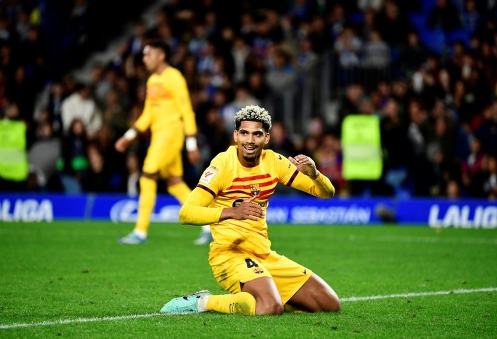 Third-placed Barcelona are two points above Atletico Madrid. AFP