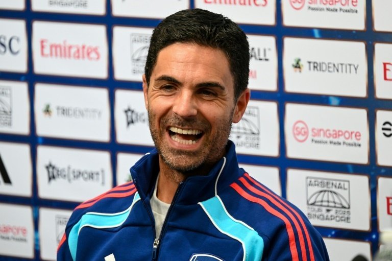 Arsenal manager Mikel Arteta was reluctant to talk Monday about transfer target Viktor Gyokeres, but said there was "a lot of time left in the window" to strengthen his squad.
