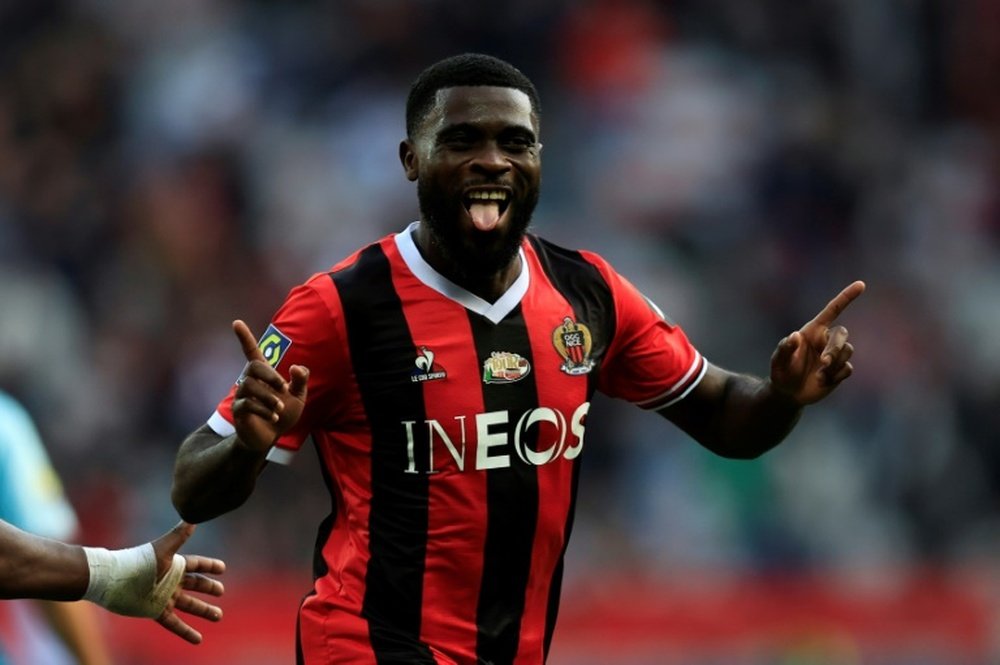 Boga scored Nices winner in a 2-1 victory over Reims that takes them back to second. AFP