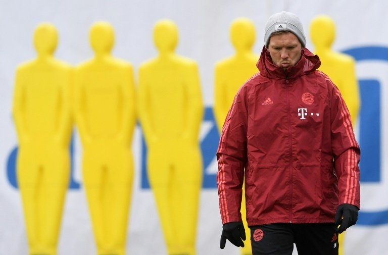 Bayern aim to take out European frustrations on Bavarian derby rivals. AFP