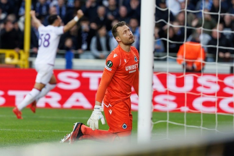 Fiorentina reached a second consecutive Europa Conference League final on Wednesday thanks to a late penalty which earned the Italians a draw at Club Brugge and sent them through 4-3 on aggregate.