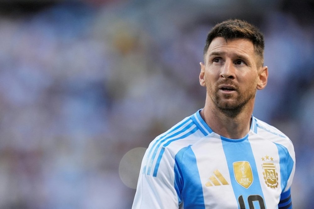 Messi will miss the Olympics but could feature at a sixth World Cup in 2026. AFP