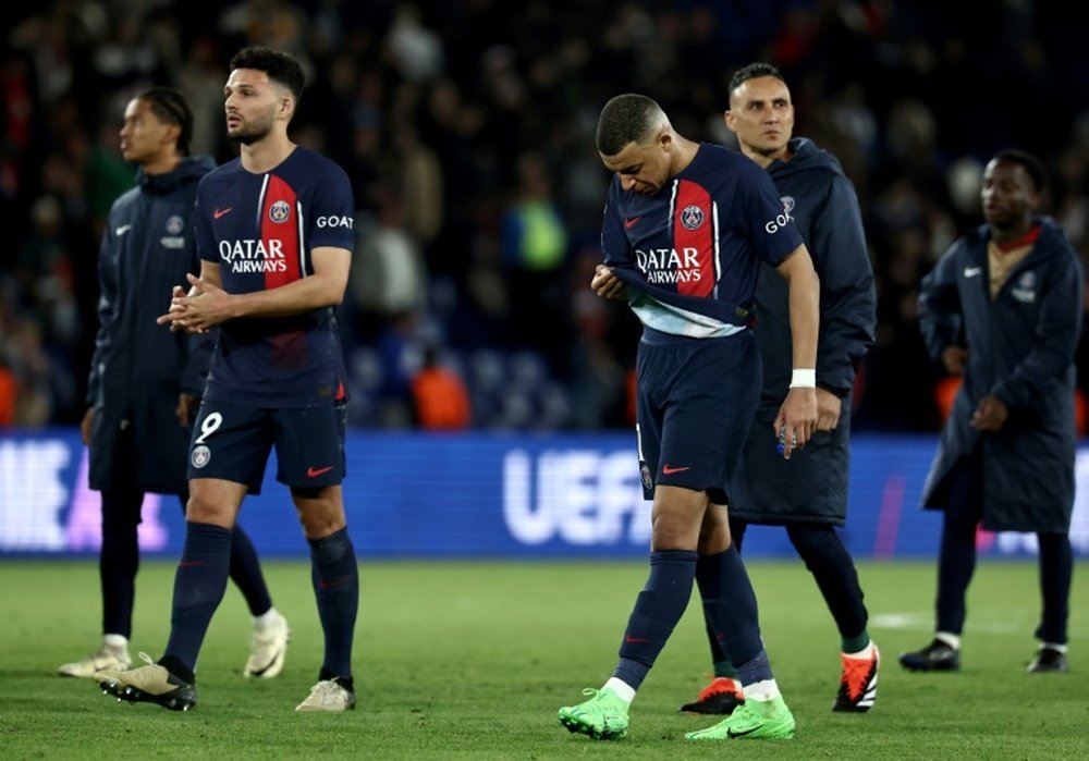 The spectre of another disappointing UCL exit hangs over PSG. AFP