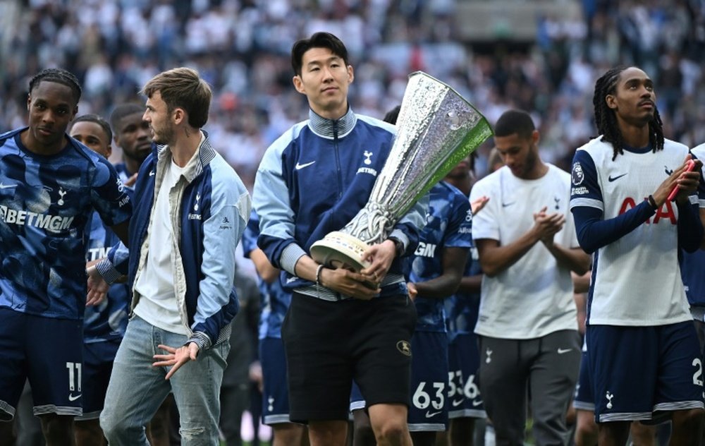 Son was named in South Koreas squad for next week's World Cup qualifiers. AFP