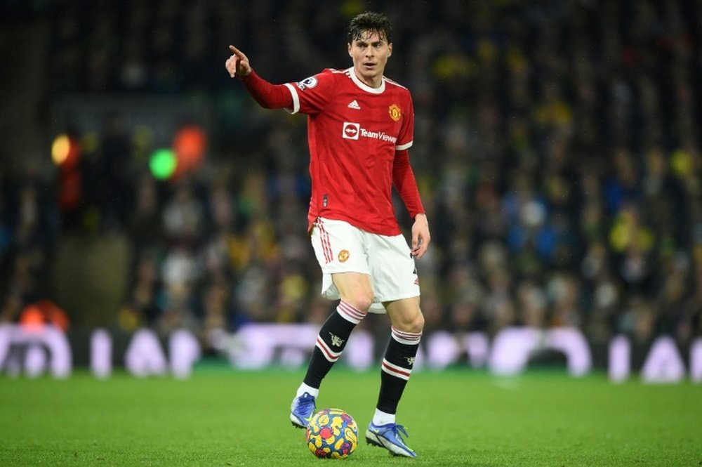 Victor Lindelof's house was broken in to on Friday. AFP