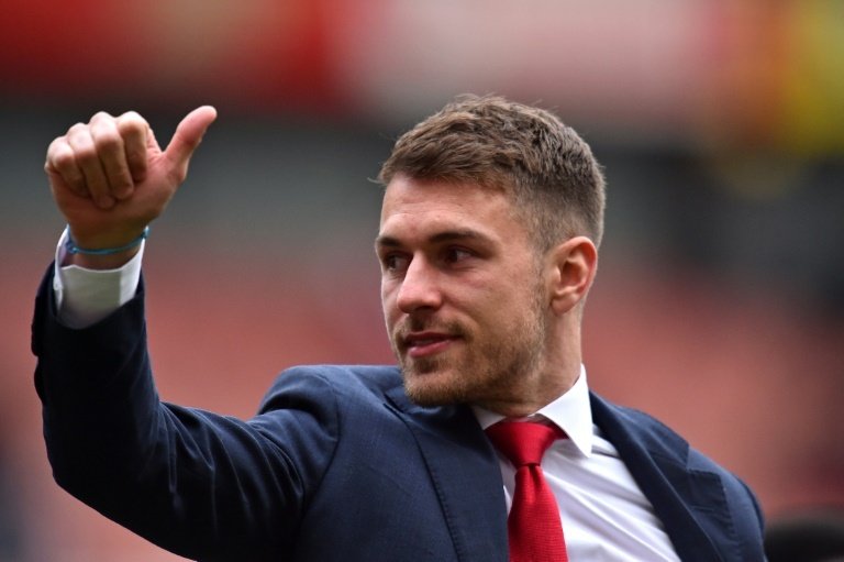 Ramsey wants to do well at Juve like fellow Welshman John Charles did. AFP