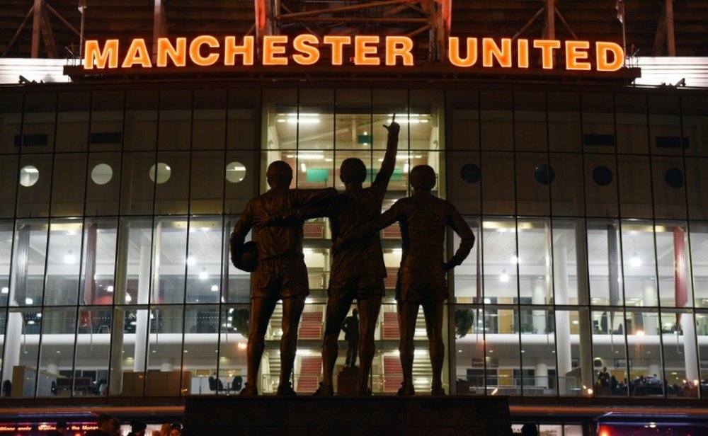 United are installing safe standing. AFP