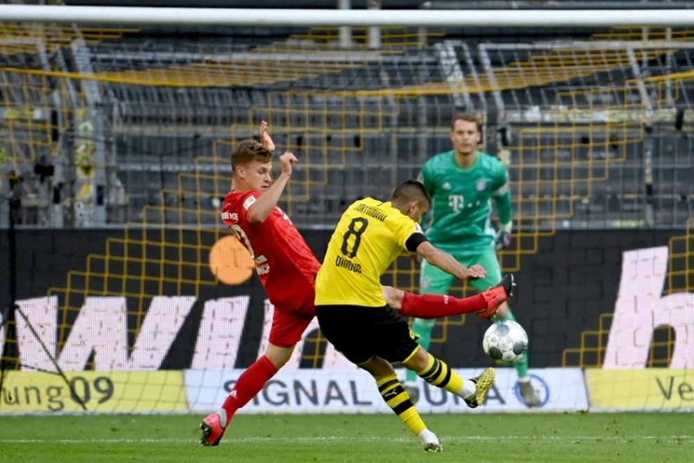 Dortmund midfielder Dahoud out for rest of season with knee injury. AFP