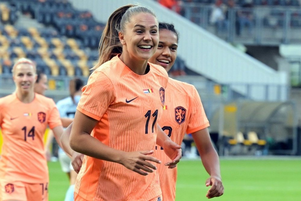 Netherlands only appeared at their first Women's World Cup in 2015. AFP
