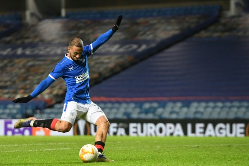 Kemar Roofe got a brace as Rangers cruised past Cove Rangers. AFP