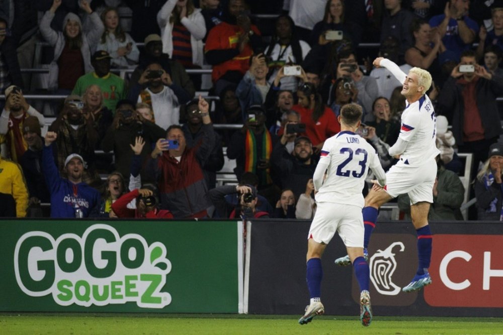Reyna opened the scoring at Geodis Park after just 10 minutes. AFP