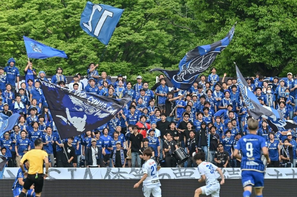 Machida lead the league only on goal difference. AFP